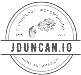 jduncan.io | tech. woodworking. home automation.
